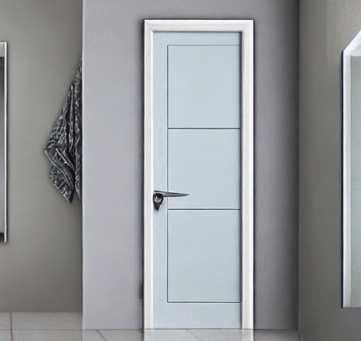 10+ Bathroom Door Designs Trending in 2025 8 Polished PVC Bathroom Door Design