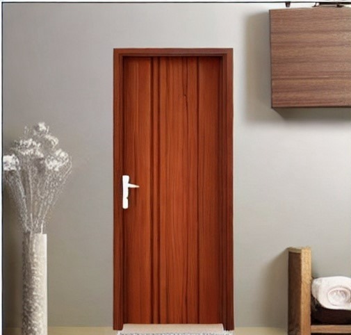 10+ Bathroom Door Designs Trending in 2025 9 Teak Wood PVC Bathroom Door Design