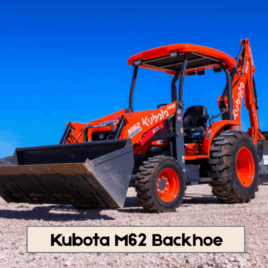 Kubota M62 Backhoe