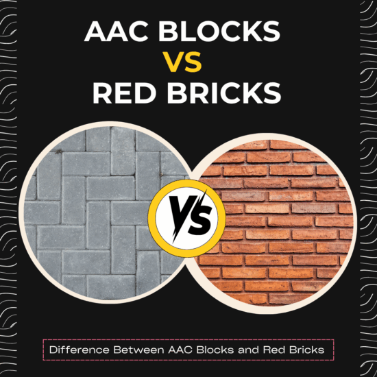 AAC Blocks vs Red Bricks