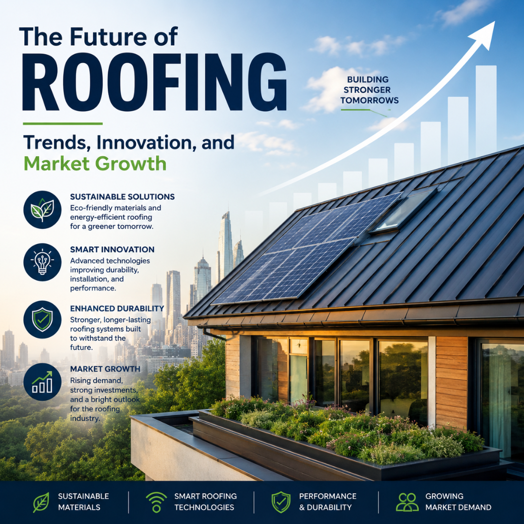 The Future of Roofing: Trends, Innovation, and Market Growth